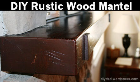 Rustic Wood Mantels